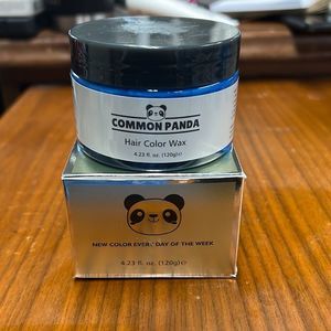 Common Panda Hair Color Wax BLUE Sealed 4.23 fl.oz NIB